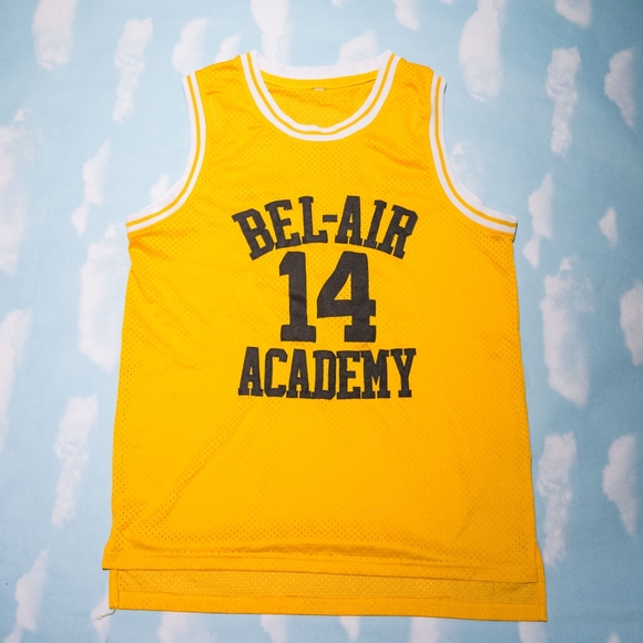 Maglia da basket da uomo The Fresh Prince of Bel Air Academy #14, #14 Nero, M
